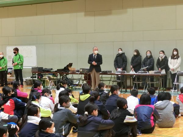 令和４年１月１０日　仙台市バドミントン協会の２０２２年　新春ジュニアバドミントン大会が開催されました。