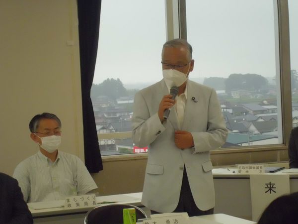 令和4年7月22日　仙台市・名取市広域行政協議会　令和4年度総会が名取市役所において開催されました。