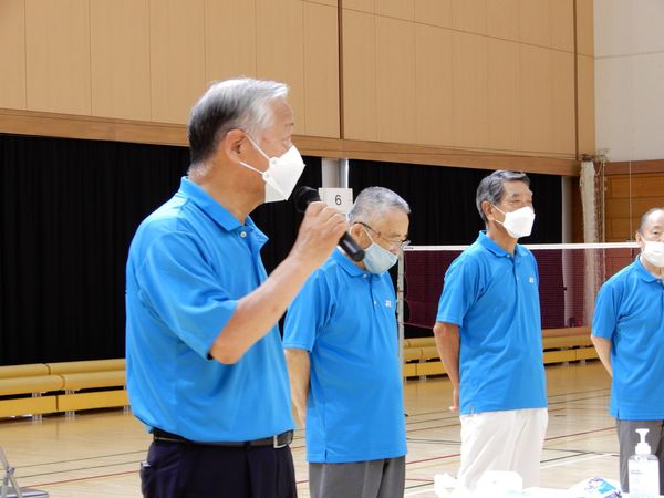 令和４年８月６日～７日　仙台七夕杯　第２３回東日本オープンシニアバドミントン大会が開催されました。