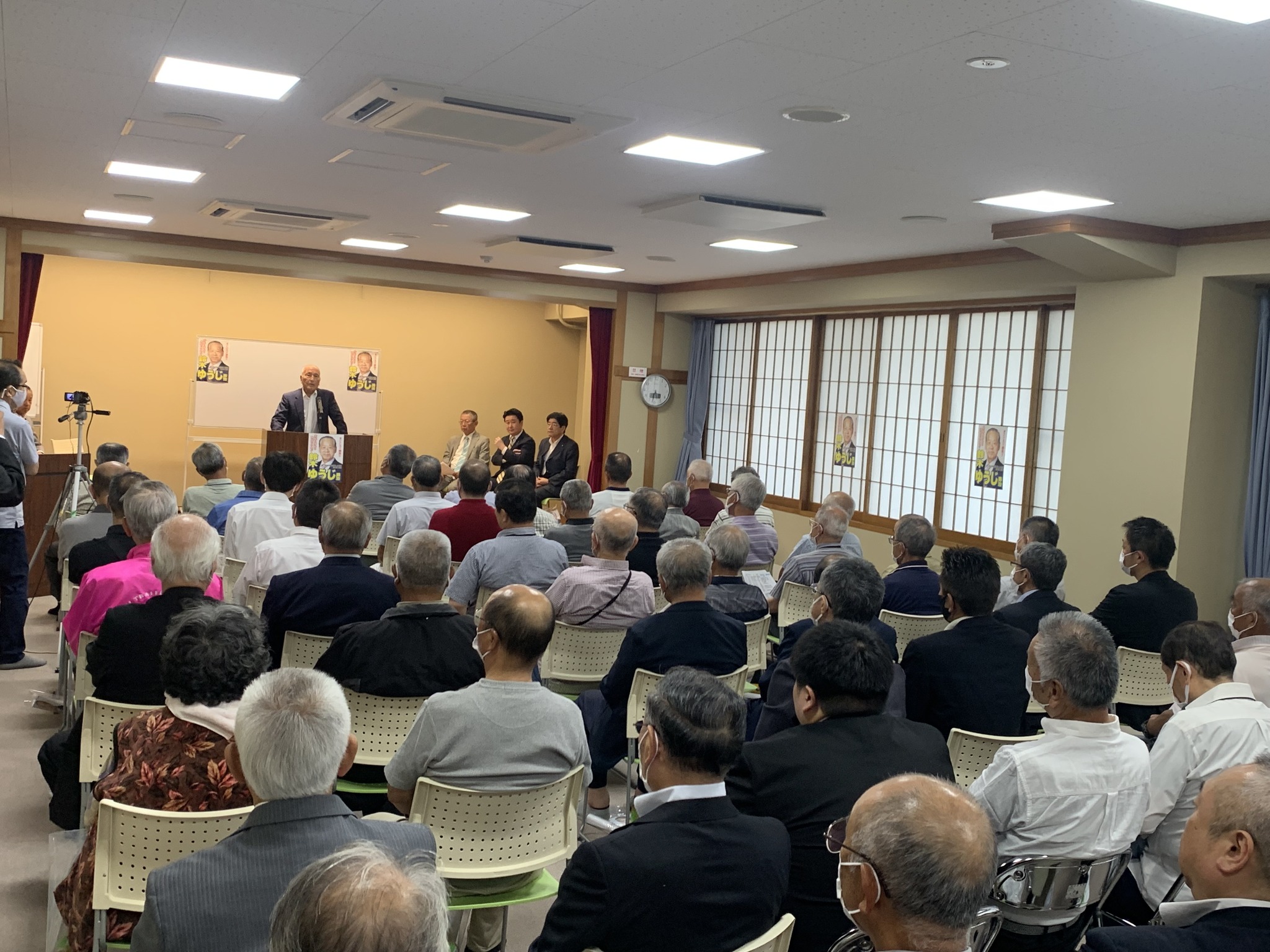 令和５年６月２４日、山田市民センターにおいて、鈴木ゆうじ後援会の総決起大会を開催いたしました。