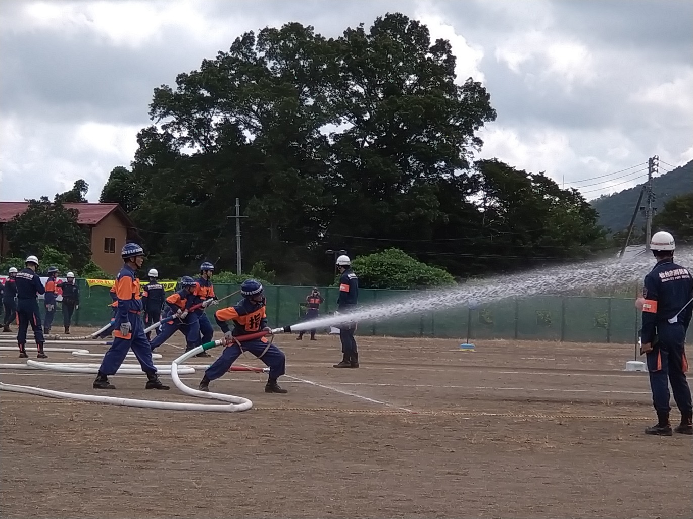 令和5年9月3日　仙台市秋保消防団の令和5年度特別点検が開催されました。